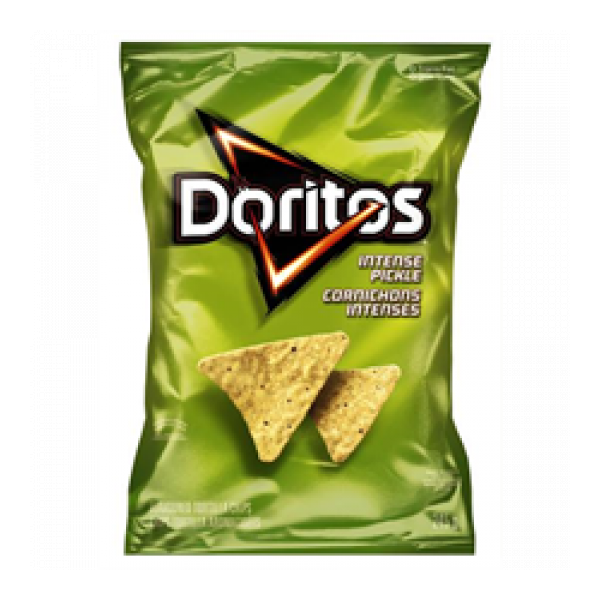 Doritos Chips tortilla aromatisées Cornichons intenses PepsiCo Foods