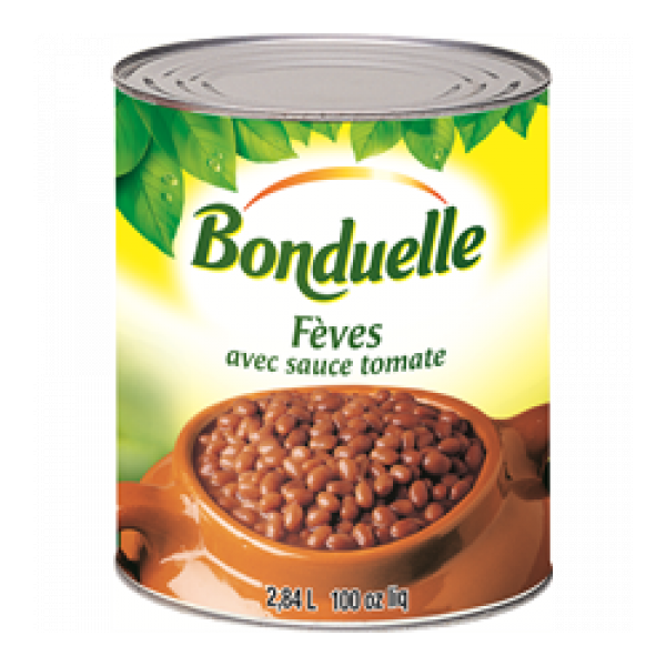 Fèves au lard sauce tomate Bonduelle Aliments du Québec
