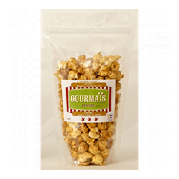 Caramel & érable Gourmaïs Popcorn Aliments du Québec