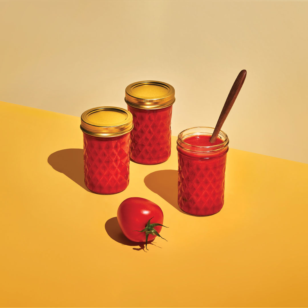 Ketchup aux tomates maison et à l’érable Recette 100 Québec